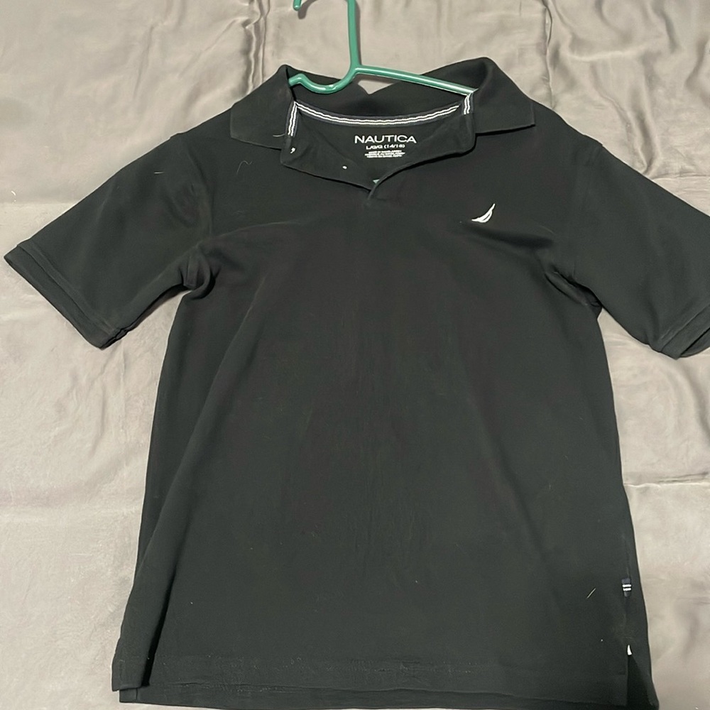 nautica collard shirt